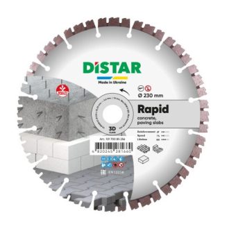 Gyémánt vágótárcsa  230x2,4/1,5x10x22,23-16 Rapid PRO