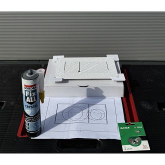 Burkolható Geberit nyomólap Extra Pack (V2)
