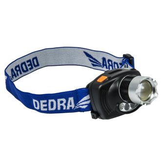   Fejlámpa 3W CREE LED, fókuszálható, infravörös, elemekkel