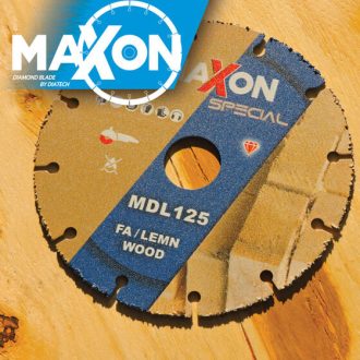 Maxon univerzális vágótárcsa 125x1,55x22,2 mm