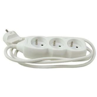 Extol elektromos elosztó 5m kábel, 3 aljzat (e84719)